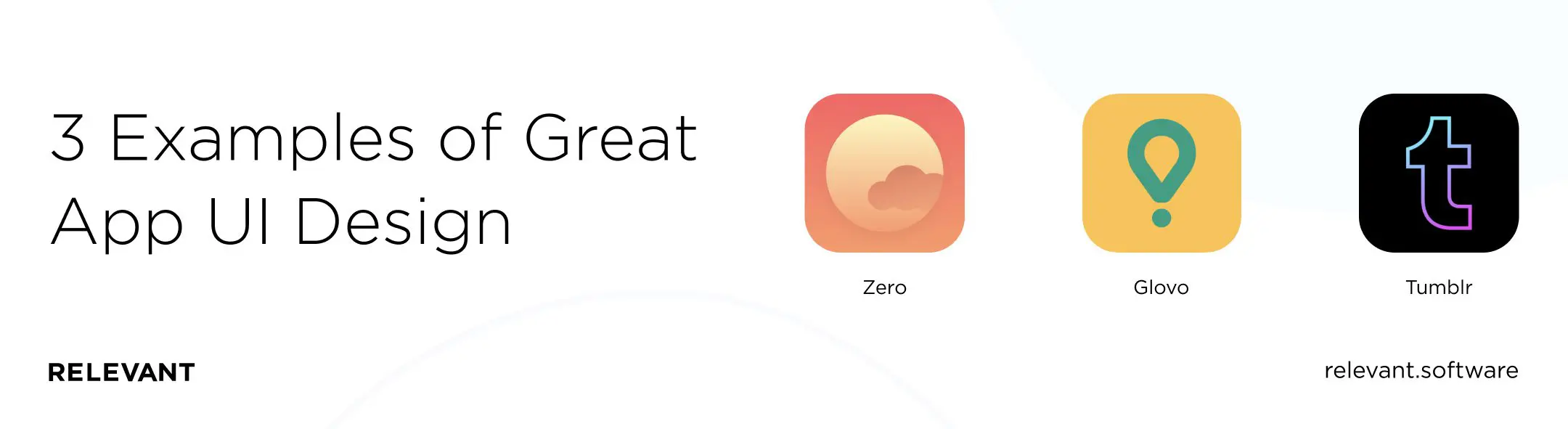3 Examples of Great App UI Design