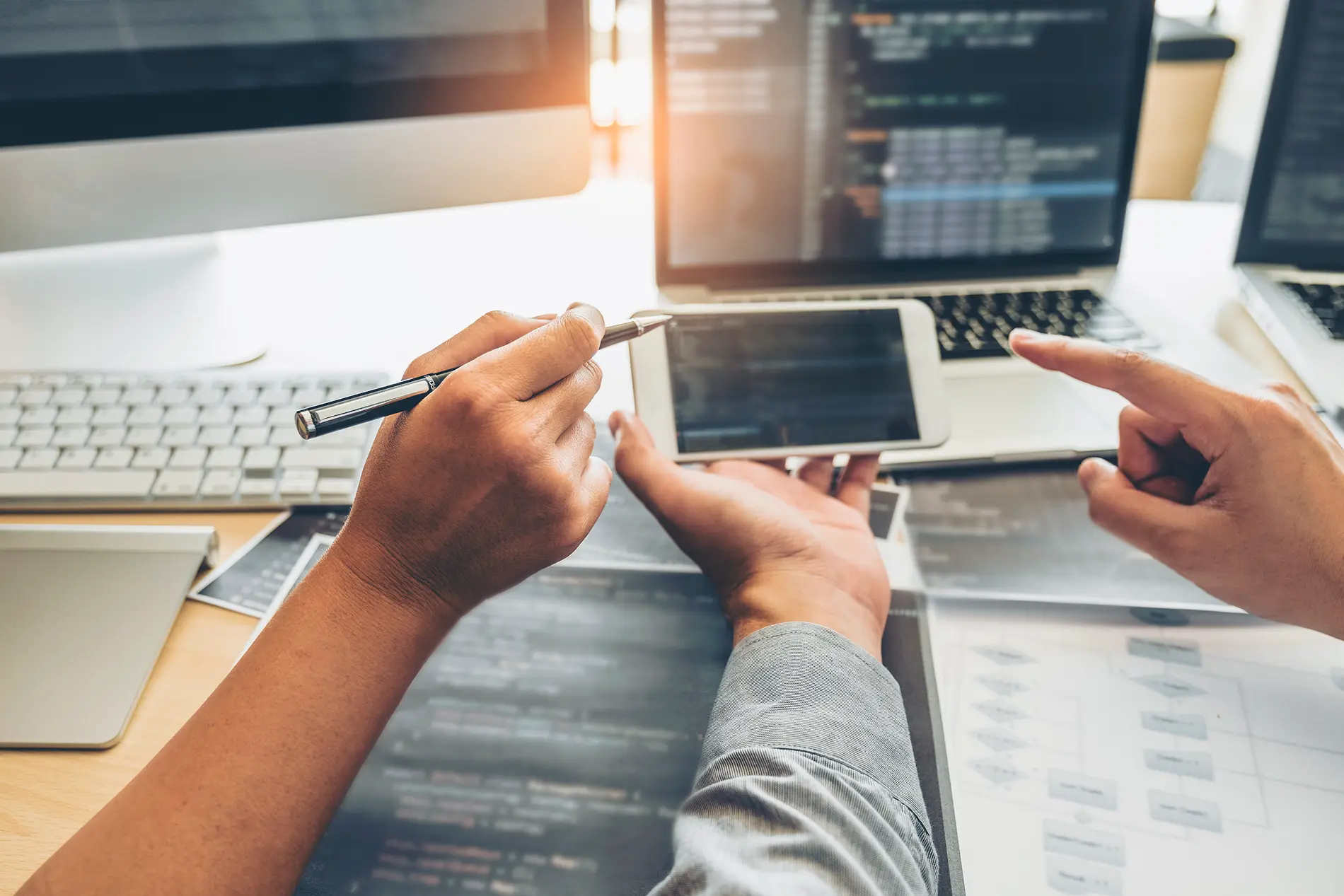 Supply chain management software development process