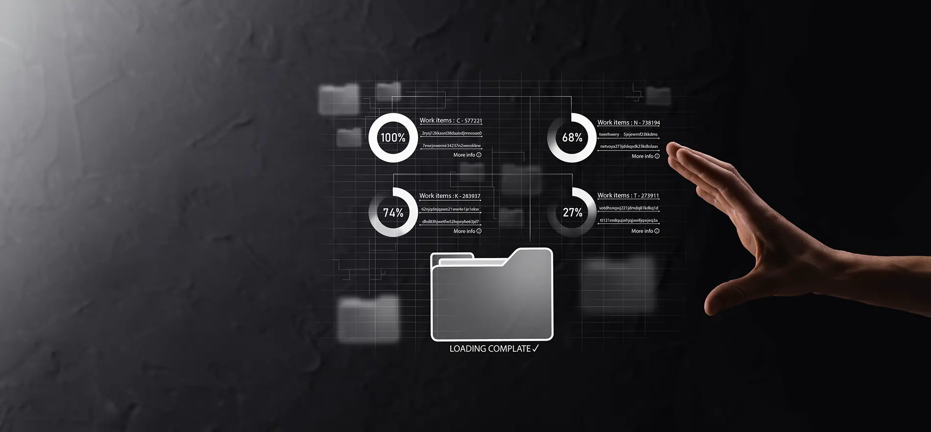 Our data<br />
management process